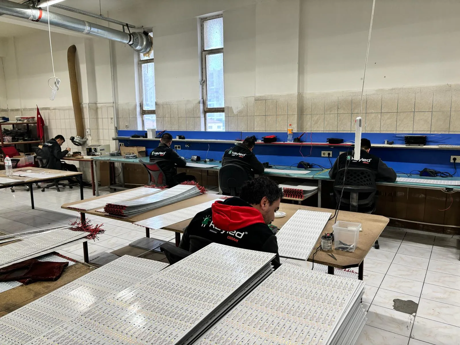 LED modül üretim hattı